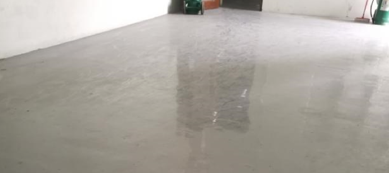 Epoxy flooring finish